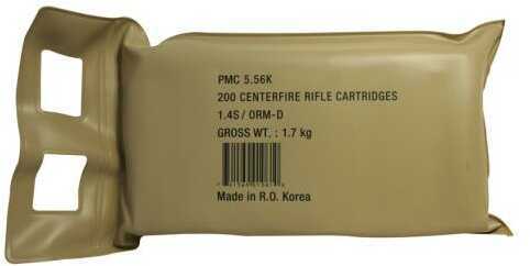 223 Rem 55 Grain Full Metal Jacket 200 Rounds PMC Ammunition 223 Remington